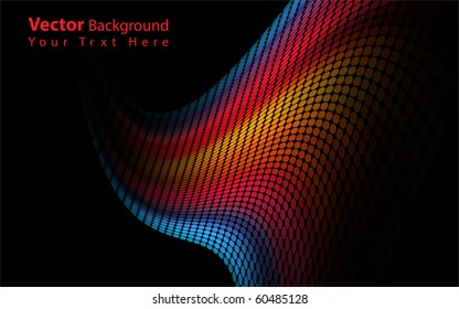 Vector colorful abstract background