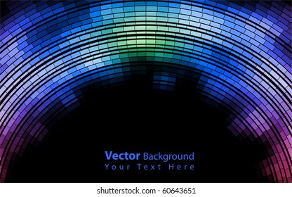 Vector colorful abstract background