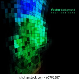 Vector colorful abstract background