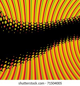 Vetor fundo abstrato colorido