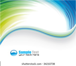 VECTOR Colorful Abstract Background for Brochure or Business Flyers