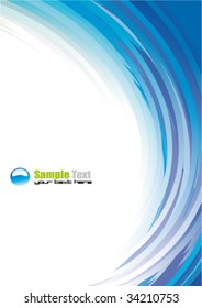 VECTOR Colorful Abstract Background for Brochure or Business Flyers