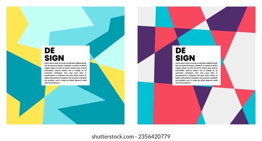 Vector of Colorful Abstract Background Design. Perfect for background design, additional design, etc.
