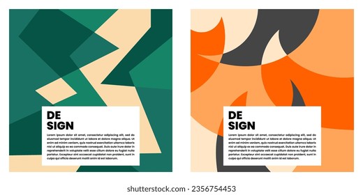 Vector de diseño de fondo abstracto colorido. Perfecto para el diseño de fondo, el diseño adicional, etc.
