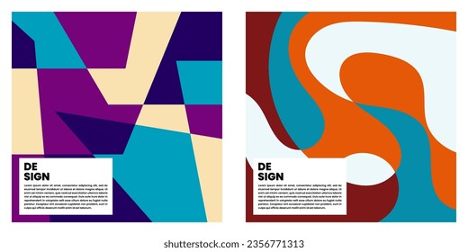 Vector of Colorful Abstract Background Design. Perfect for background design, additional design, etc.
