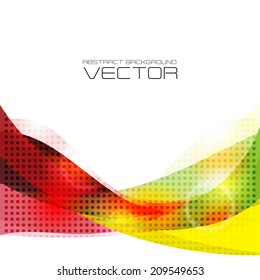 vector colorful abstract background of lines
