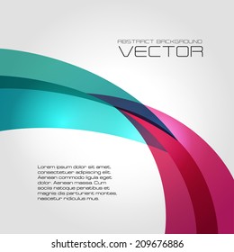 vector colorful abstract background of lines