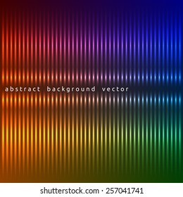 Vector colorful abstract background with shiny strips