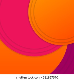 Vector Colorful abstract background, Wallpapers, Circles.