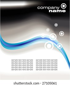 VECTOR Colorful Abstract Business Card Template