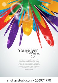 Vector colorful abstract design, EPS 10