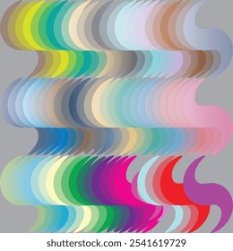 Vetor fundo fluido abstrato colorido para modelo de banner