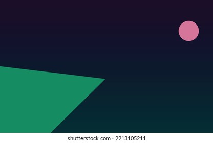 Vector colorful abstract fluid geometric gradient background