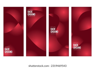 Vector colorful abstract fluid geometric gradient background