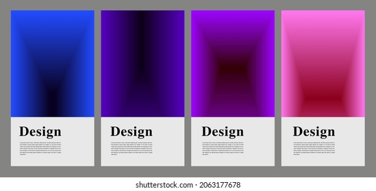 Vector Colorful Abstract Geometric Background for Social Media