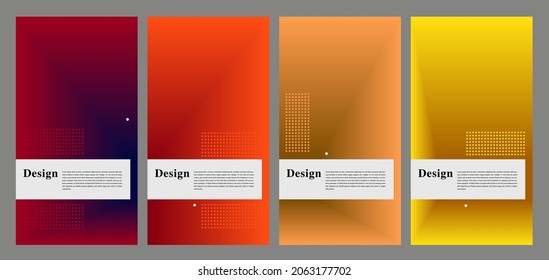 Vector Colorful Abstract Geometric Background for Social Media