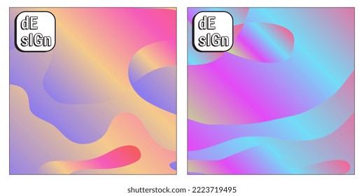 Vector Colorful Abstract Geometric Background for Social Media. Eps10 Vector