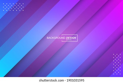 Fondo de gradiente geométrico abstracto de color vectorial