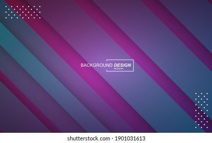 Fondo de gradiente geométrico abstracto de color vectorial