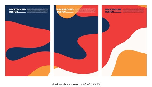 Vector Colorful Abstract Geometric and Liquid Background Festival and Website