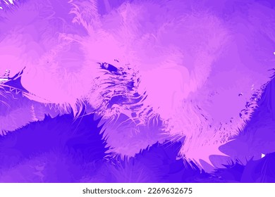 Afiche geométrico abstracto de color vector con color gradiente 