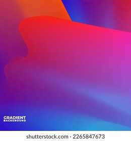 Vector colorful abstract gradient background for poster, banner, and flyer