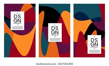 Vector colorful abstract liquid and fluid background perfect for invitations, poster, cover, flyer, banner, templates, backgrounds and much more