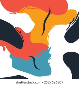 vector colorful abstract pattern background