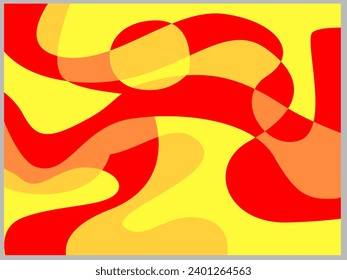 Vector colorful abstract psychedelic liquid and fluid background pattern 2024
