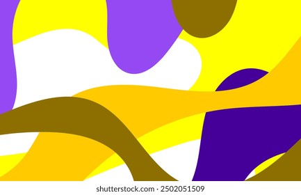 Diseño de patrón de fondo líquido y fluido psicodélico abstracto de Vector