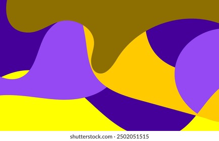 Vector colorful abstract psychedelic liquid and fluid background pattern design