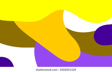 Vector colorful abstract psychedelic liquid and fluid background pattern design