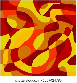 Vector colorful abstract psychedelic liquid and fluid background pattern