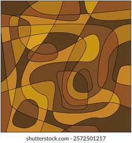 Vector colorful abstract psychedelic liquid and fluid background pattern