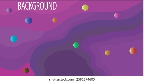 Vector colorful abstract psychedelic liquid and fluid background pattern design