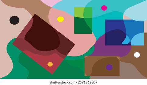Vector colorful abstract psychedelic liquid and fluid background pattern design