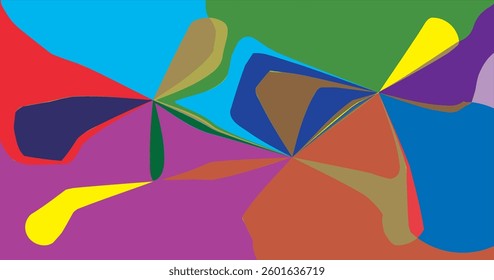 Vector colorful abstract psychedelic liquid and fluid background pattern design
