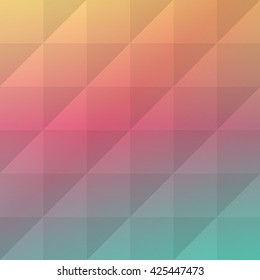 Vector colorful abstract texture. Colorful geometric texture. Vector design background. Artistic vintage pattern. Business  cover. Vector light holiday card.  Yellow background. Fashion background.