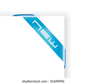 VECTOR Colorful Advertise Tag with High Tech style