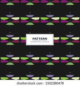 Vector colorful angular pattern. Ethnic collection, aztec stile, tribal art, can be used for wallpaper, cover fills, web page background, surface textures