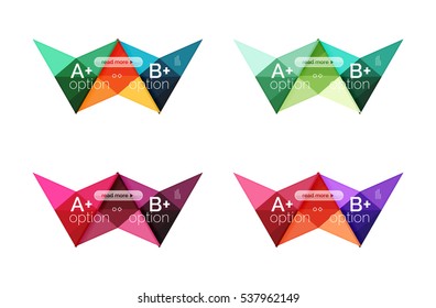 Infografik-Vorlagen für Vektorfarben-Pfeiloptionen für Workflow-Layouts, Diagramme, Zahlenoptionen oder Webdesign