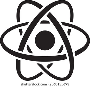 vector colorful atom set drawings