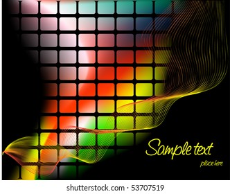 Vector colorful background