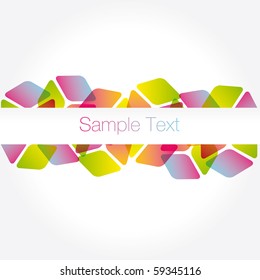 Vector colorful background