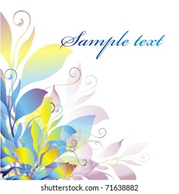 Vector colorful background