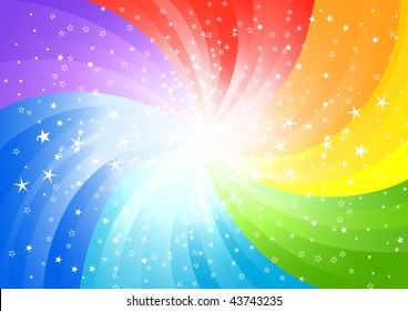 Vector colorful background; clip-art