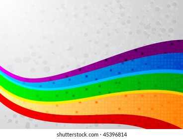 Vector colorful background; clip-art