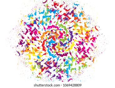 vector colorful background design. illustration vector design