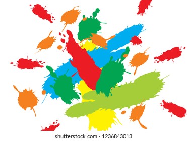 vector colorful background design. illustration vector design 10 eps