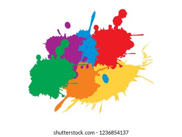 vector colorful background design. illustration vector design 10 eps